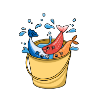 펄떡이는 물고기