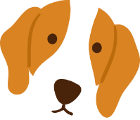 강아지 일러스트