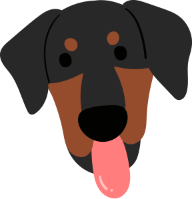 강아지 일러스트7