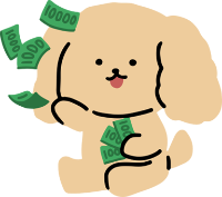 강아지 일러스트