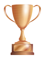 우승 트로피 3등