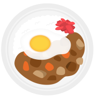 계란후라이카레라이스