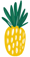 유니크한 파인애플