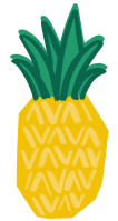 유니크한 파인애플