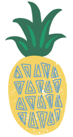 유니크한 파인애플