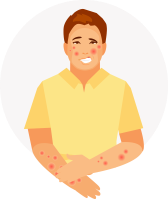 감기 걸린 사람