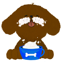 퍼푸치노 일러스트