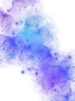 Fantasy Blue Nebula Galaxy Night Space Corner Backdrop