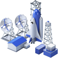 발전소 3D 일러스트