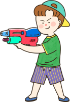 신나는 물총놀이