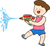 신나는 물총놀이