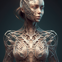 미래 여성의 모습 스타일