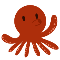 귀여운 펭귄 드로잉 캐릭터