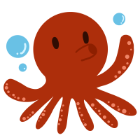 귀여운 펭귄 드로잉 캐릭터