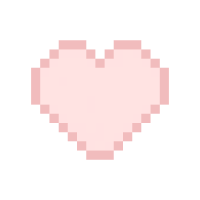 하트 픽셀 아트