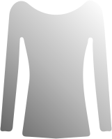 Ladies TShirt Clothing Outfit Mockup Illustration