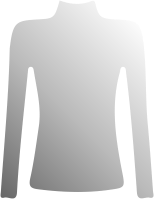 Ladies TShirt Clothing Outfit Mockup Illustration