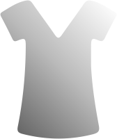 Ladies TShirt Clothing Outfit Mockup Illustration