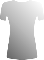 Ladies TShirt Clothing Outfit Mockup Illustration