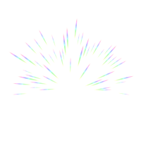 fireworks in pastel colors