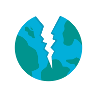 broken earth illustration