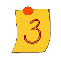 Paper Note pad No.3 transparent