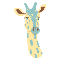 Cute giraffe cartoon (10)