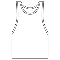 Set of women's shirts with black and white lines