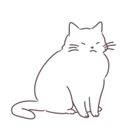 cat line drawing