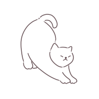 cat line drawing