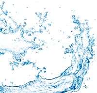 water drop and water splash on png