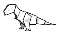 Origami T-rex Dinosaur