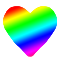 rainbow heart