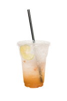 Plum soda water a drink is refreshing.