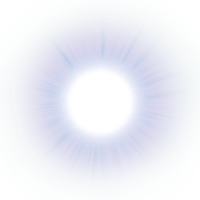Sun element on png transparent