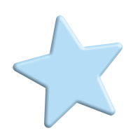 3D Pastel Star