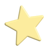 3D Pastel Star