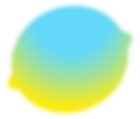 그라데이션 레몬 일러스트