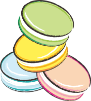 음식일러스트_마카롱01