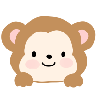 원숭이 얼굴 그림