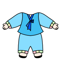 전통 한복 얼굴 합성 도안, 명절 얼굴 합성