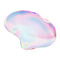 Iridescent Holographic Blob