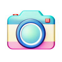 Technology element in 3D style