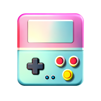 Technology element in 3D style