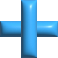 3D_PlusSign_Blue(3D 파란색 더하기 플러스 기호)