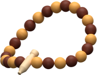 3D Render Prayer Beads