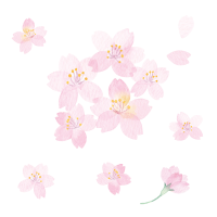 水彩画のイラスト