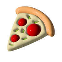 3D-음식-피자