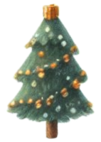 Christmas decorations, fir tree Christmas tree