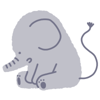 멍때리는 코끼리